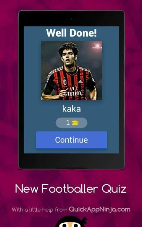 New footballer Quiz screenshot 2