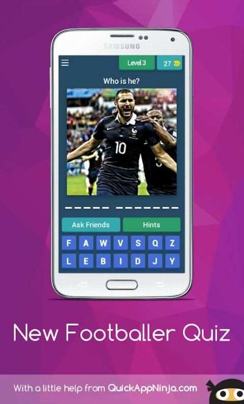New footballer Quiz screenshot 11