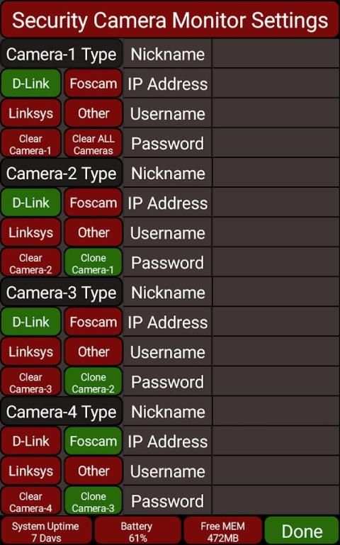 Security Camera Monitor screenshot 3