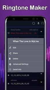 Song Editor-Ringtone cutter स्क्रीनशॉट 1