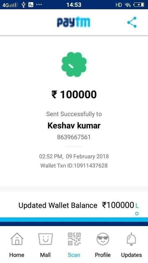 KK PAYTM CASH screenshot 5