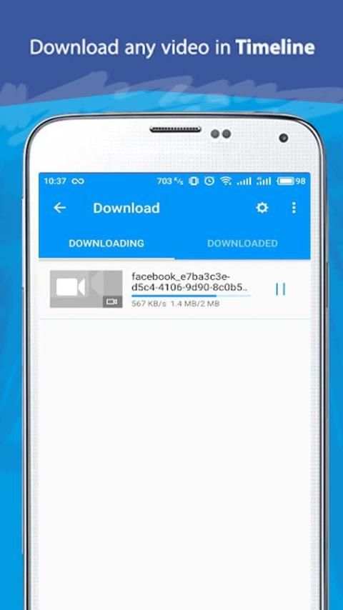 Speed HD Downloader:fb Video Download for Facebook screenshot 3