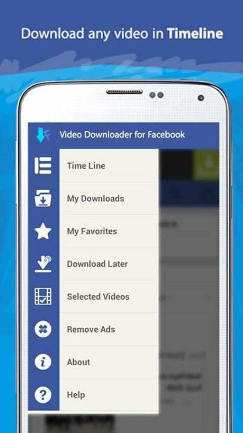 Speed HD Downloader:fb Video Download for Facebook screenshot 1