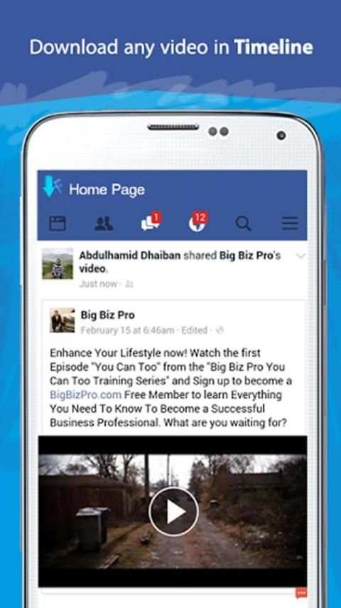 Speed HD Downloader:fb Video Download for Facebook screenshot 6