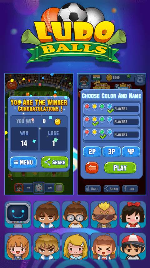 Ludo balls screenshot 5