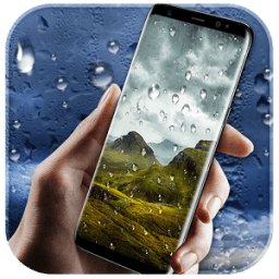 Wallpaper - Live Rainydrops &amp; Sounds आइकन