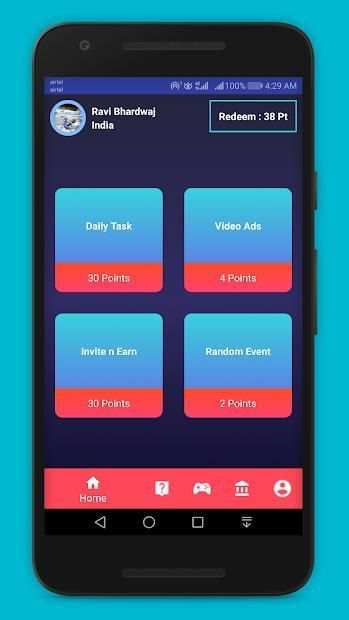Earn Free Money : Task To Earn Reward Money स्क्रीनशॉट 3