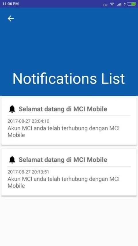 MCI World Mobile screenshot 2