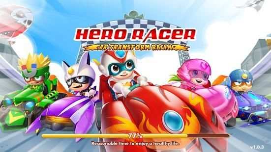 Hero Racer - Car Transform Racing screenshot 3