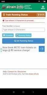 Train Running Status LIVE screenshot 3