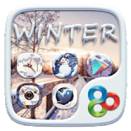 ikon Winter GO Launcher Theme