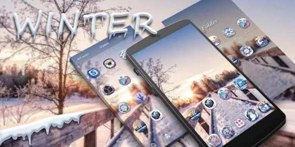 Winter GO Launcher Theme screenshot 1