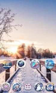Winter GO Launcher Theme screenshot 4