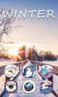Winter GO Launcher Theme screenshot 5