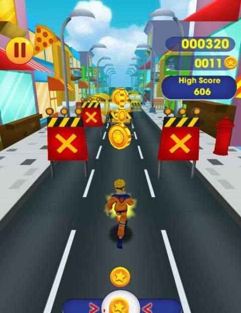 Subway Naruto Senki Akatsuki Rush screenshot 2