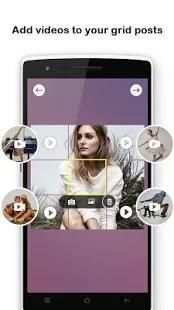 Grid Post Maker- Photo Video Collage In Profile 4 تصوير الشاشة