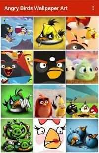 Angry Wallpaper Birds Art screenshot 4