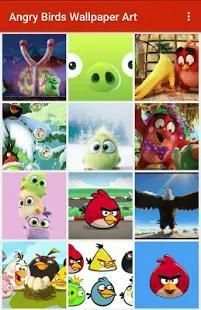 Angry Wallpaper Birds Art screenshot 2