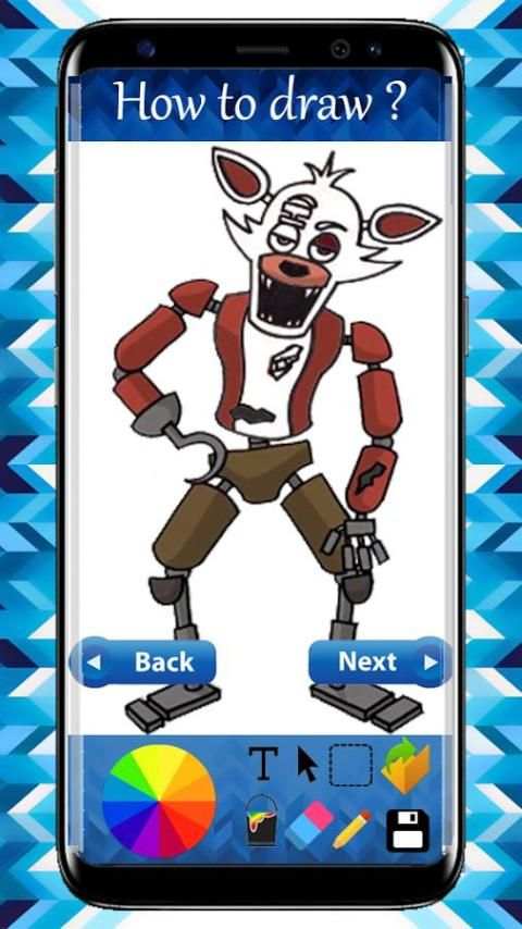 How To Draw FNAF (five nights at freddys) скриншот 2
