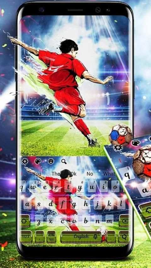 Football Superstar Keyboard Theme screenshot 3