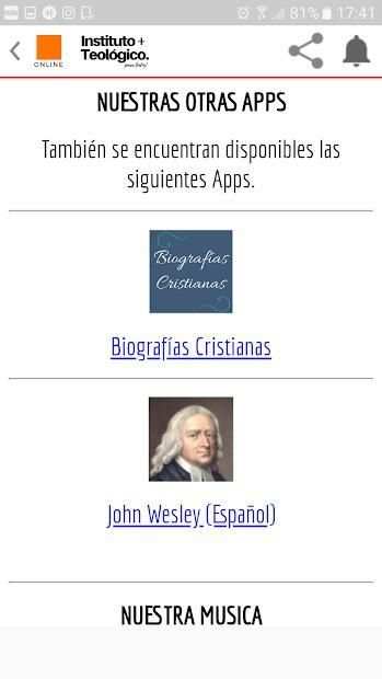 Instituto Teológico Online (Español) screenshot 1
