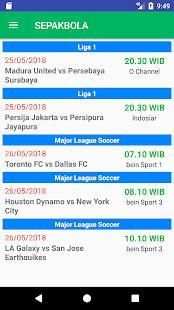 Jadwal Siaran Bola dan TV screenshot 3