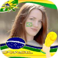 FIFA 18 Brazil Photo Frame ~ World Cup Russia 2018 on 9Apps