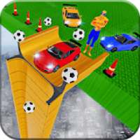Superhero Car Racing Games:Mega Ramp Stunts