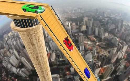 Superhero Car Racing Games:Mega Ramp Stunts screenshot 7