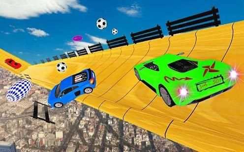 Superhero Car Racing Games:Mega Ramp Stunts screenshot 3