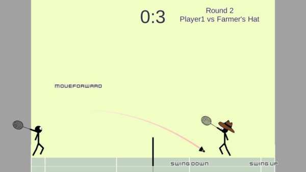 Stickman Badminton League screenshot 4