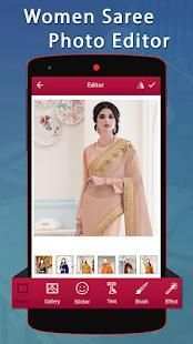 Women Saree Photo Editor screenshot 4