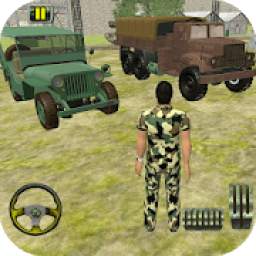 US Army Off-road Truck Driver 3D