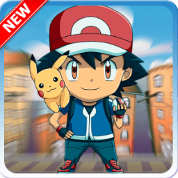 ikon Super Ash Pikachu Adventure