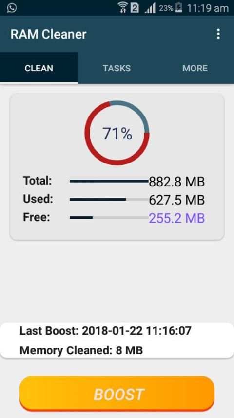 Clean Master Ram Cleaner screenshot 4