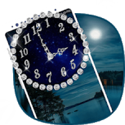 Night Clock Live Wallpaper आइकन