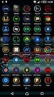 TSF Shell Theme Tron स्क्रीनशॉट 20