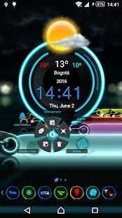 TSF Shell Theme Tron screenshot 1