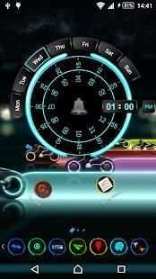 TSF Shell Theme Tron स्क्रीनशॉट 4