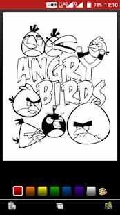Best Coloring Angry Birds स्क्रीनशॉट 5