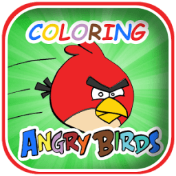 ikon Coloring Book For Angry Birds Go