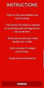 Tv Live Finger Cricket Game स्क्रीनशॉट 5