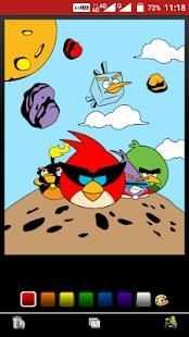 Best Coloring Angry Birds स्क्रीनशॉट 3