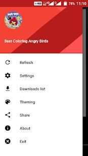 Best Coloring Angry Birds स्क्रीनशॉट 2