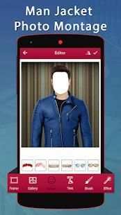 Man Jacket Photo Montage screenshot 3