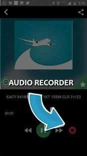 Live Air Traffic Control Radio Tower Recorder app स्क्रीनशॉट 3
