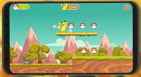 Super Pikachu Dash Go screenshot 1