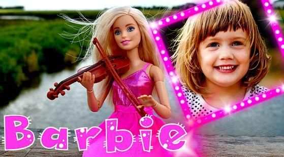 Barbie Doll Photo Frame 2 تصوير الشاشة