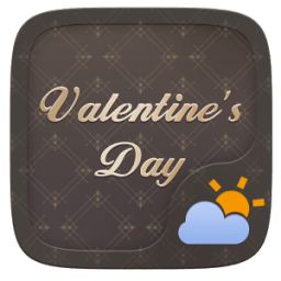 ikon Valentine's Day GO Weather Widget Theme