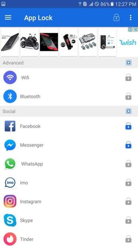 FINGERPRINT APP LOCK screenshot 1